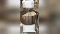 Commercial Bakery Baking Machine Dough Kneader Pizza Mini Mixer, Electric Cooking Kitchen 125kg Flour Spiral Dough Mixer